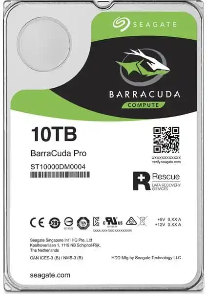 Seagate Barracuda Pro 10TB Sabit Disk: Yüksek Kapasiteli Güvenilir Depolama Çözümü