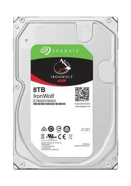 Seagate Ironwolf 8TB Sabit Disk: NAS ve Yüksek Kapasiteli Veri Depolama Çözümü