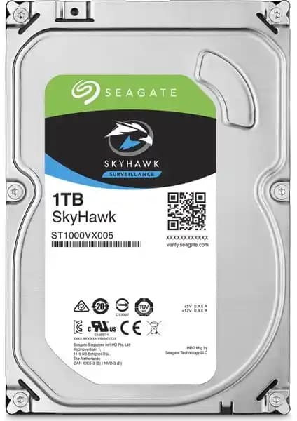 Seagate SKYHAWK 1TB 3.5 İnç Sabit Disk Güvenilir ve Dayanıklı Veri Depolama Çözümü