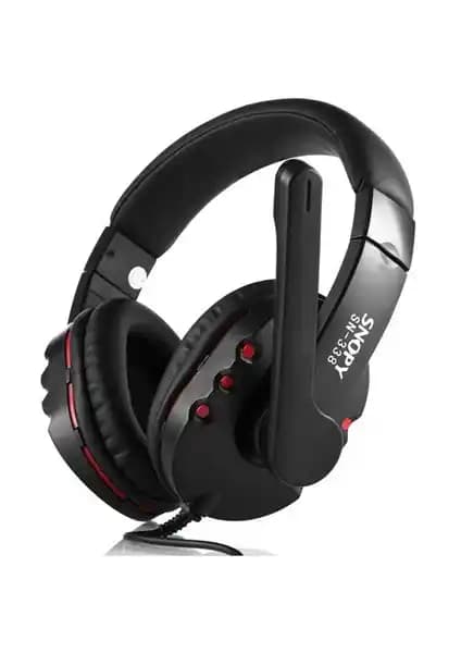 Snopy SN-338 Siyah/Kırmızı Mikrofonlu Kulaküstü Kulaklık İnceleme ve Detaylı Analiz