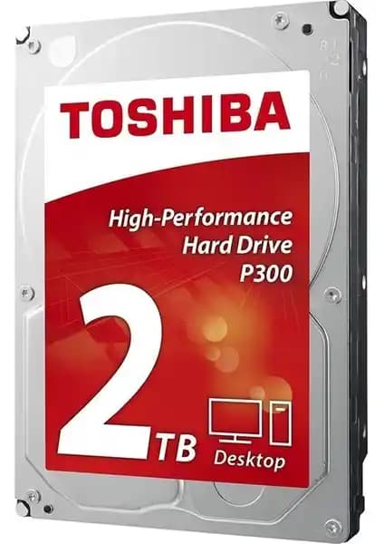 Toshiba P300 2TB 5400RPM SATA 3 Masaüstü Sabit Diskleri Yüksek Performans ve Güvenilirlik