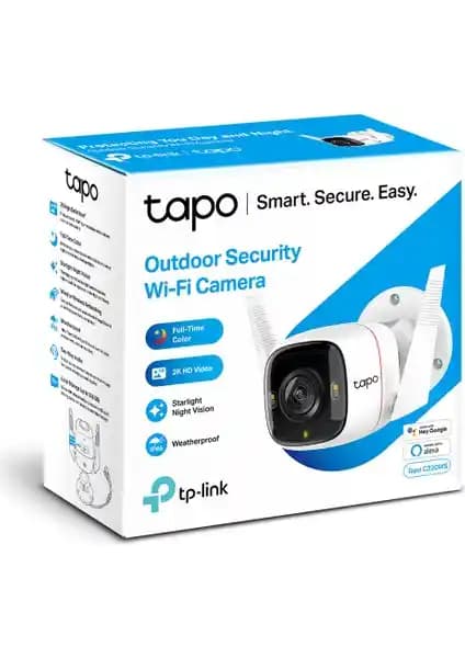TP-Link Tapo C320WS Dış Mekan Güvenlik Kamerası Yüksek Çözünürlük ve Dayanıklılık Özellikleriyle