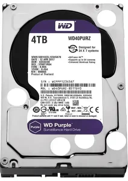WD 4TB Purple 3.5" 5400RPM Harddisk İncelemesi ve Özellikleri