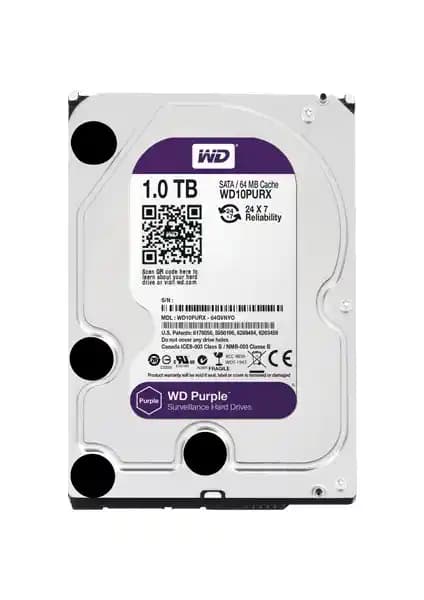 WD Purple 1TB SATA3 Hard Disk: Güçlü ve Güvenilir Veri Depolama Çözümü