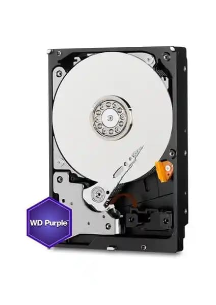 WD Purple 4TB Güvenlik Diski Güvenlik Sistemleri İçin Yüksek Kapasiteli ve Güvenilir Çözüm