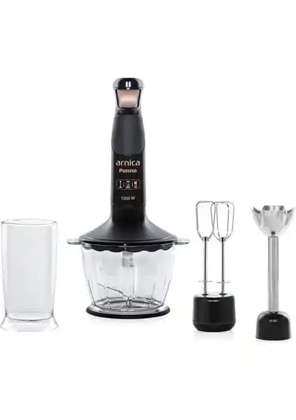Arnica 21560 Panna Siyah-Rose El Blender Seti ve GH21580 Çubuk Blender Karşılaştırması