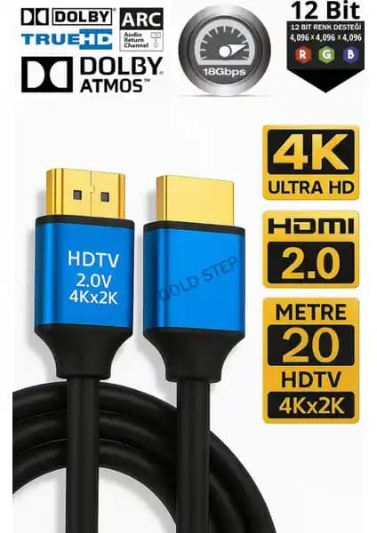 Gold Step ve Ugreen 4K HDMI Kablolarının Özellikleri ve Performans Karşılaştırması