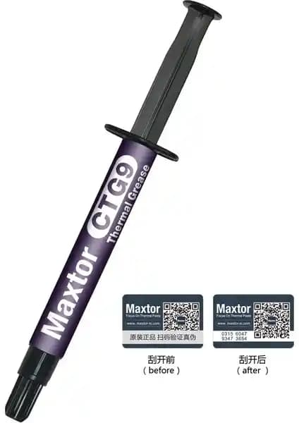 Maxtor CTG9E ve CTG8E Termal Macunları Karşılaştırması ve Performans Analizi