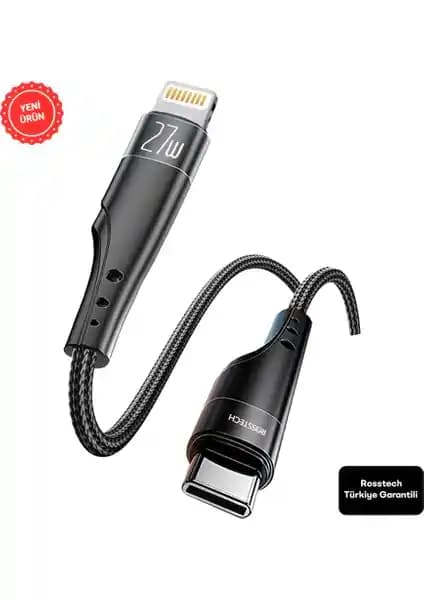 Rosstech 27W ve 20W LED Işıklı Hızlı Şarj Kablosu Karşılaştırması