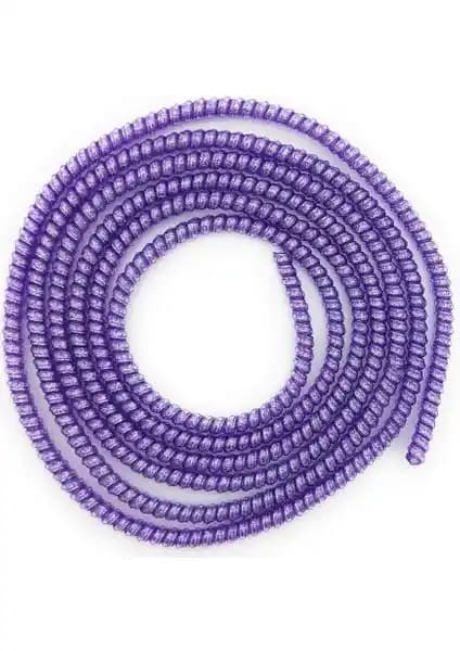 SPELT Spiral Kablo Koruyucu Kılıf Karşılaştırması Mor Glitter ve Night Shine Ürünleri