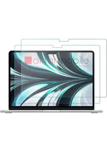 AktarMobile MacBook Air 13.6 İnç Ekran Koruyucu, Dayanıklı ve Yüksek Kalite Güvenlik