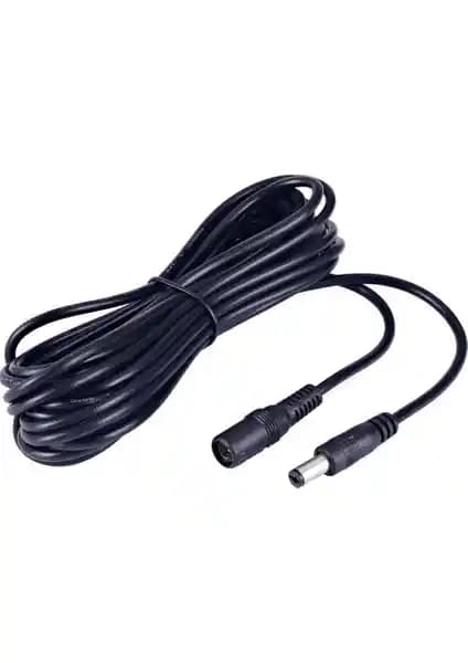 Alfais 4383 DC Adaptör Uzatma Kablosu 2 Metre Güç Bağlantısı Uzatma ve Kullanım Kolaylığı