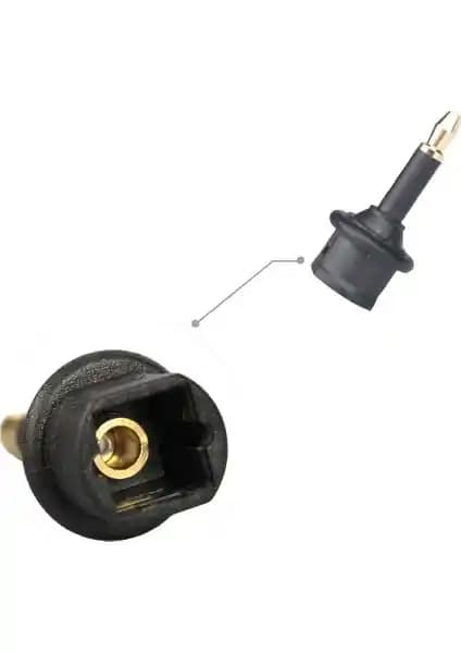 Alfais 4430 Toslink Mini Toslink Adaptör ile Dijital Ses Bağlantısını Kolaylaştırın