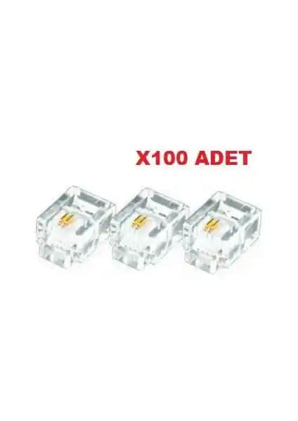 Alfais 4839 RJ11 Jack Telefon Kablo Ucu Konnektörü Güvenilir Bağlantı Çözümü