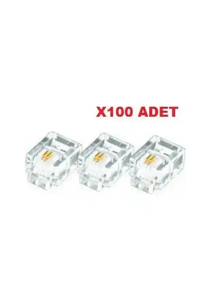 Alfais 4839 RJ11 Jack Telefon Kablo Ucu Konnektörü Güvenilir Bağlantı Çözümü
