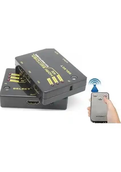 Alfais 4871 HDMI Switch ile Çoklu Bağlantı ve Yüksek Çözünürlüklü Görüntü Aktarımı