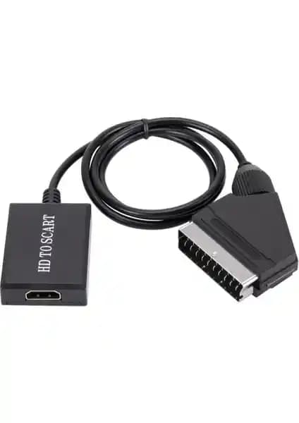 Alfais 5083 HDMI To Scart Adaptörü ile Eski ve Yeni Teknolojileri Birleştirin