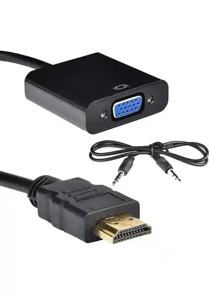 Ancheyn HDMI'dan VGA'ya Ses Destekli Dönüştürücü Adaptör Ürünü Özellikleri ve Kullanımı