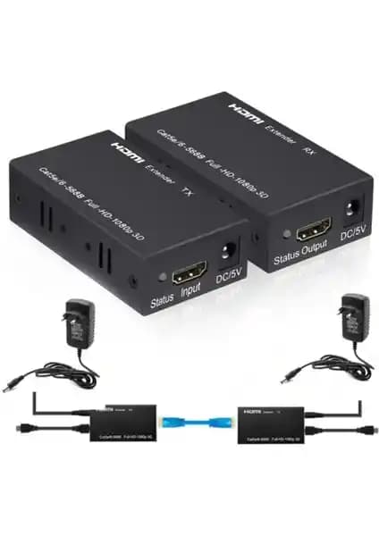 Apronx APX-60M HDMI Extender 60 Metre Uzunlukta Yüksek Çözünürlük ve 3D Desteği