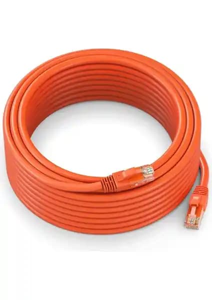 Apronx Cat6 Kablo 3 Metre Turuncu - Yüksek Performanslı ve Dayanıklı Ağ Çözümü