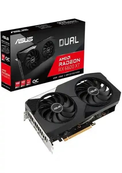ASUS DUAL-RX6600XT-O8G Grafik Kartı Performans ve Dayanıklılık Özellikleri