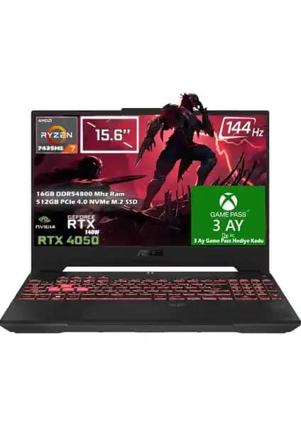 Asus Tuf Gaming A15 FA507NUR-LP159: Güçlü ve Dayanıklı Oyun Bilgisayarı Özellikleri