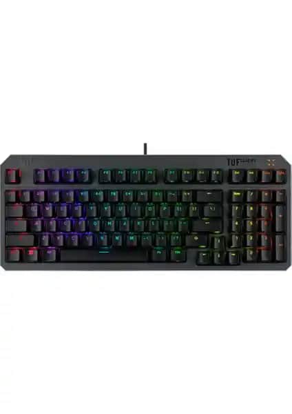 Asus Tuf Gaming K3 Red Switch Kablolu Türkçe RGB Optik Mekanik Oyun Klavyesi
