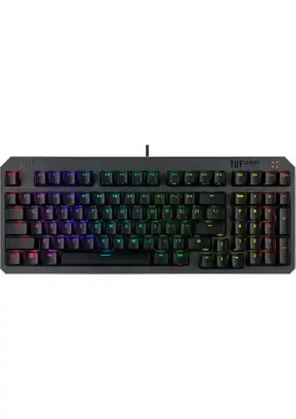 Asus Tuf Gaming K3 Red Switch Kablolu Türkçe RGB Optik Mekanik Oyun Klavyesi
