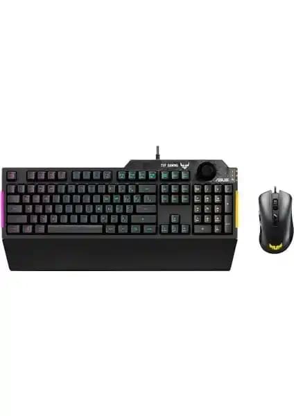 Asus TUF Gaming Keyboard ve Mouse Seti: Dayanıklı ve Ergonomik Oyun Ekipmanı