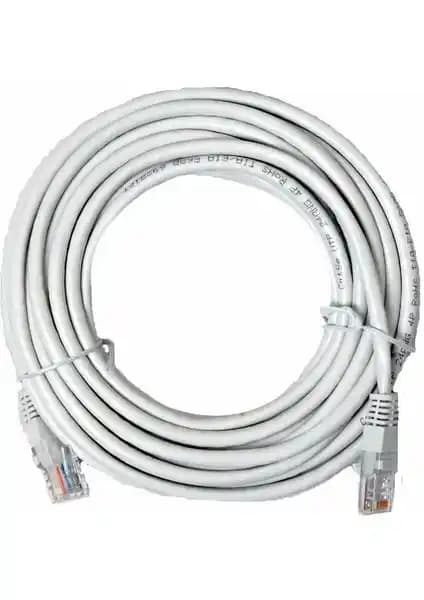 Ata Elektronik 15 Metre RJ45 Cat5 Ethernet Kablosu Güçlü ve Güvenilir Bağlantı Çözümü