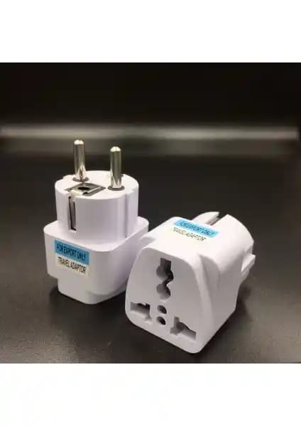 Ata Elektronik Seyahat Adaptörü Amerika İngiltere ve İrlanda Prizleri İçin Uygun Çözüm