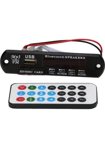 Aux USB/SD Çevirici Dijital Göstergeli MP3 Player ile Aracınızda Müzik Keyfini Artırın