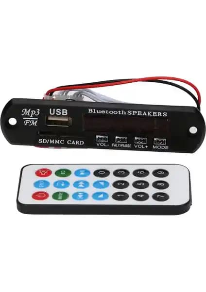 Aux USB/SD Çevirici Dijital Göstergeli MP3 Player ile Aracınızda Müzik Keyfini Artırın