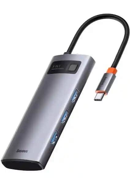 Baseus 100W 5in1 Type-C Hub: Çok Yönlü Bağlantı Çözümü ve Kullanım Avantajları
