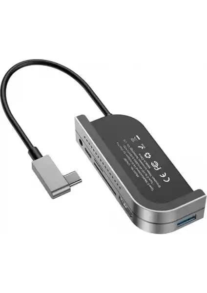 Baseus CAHUB-WJ0G Bend Angle No.7 Çok Fonksiyonlu USB-C Adaptör Özellikleri ve Kullanım Alanları