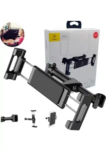 Baseus SUHZ-01-340 Araç Koltuk Arkası Tablet Tutucu Güvenli ve Çok Yönlü Kullanım