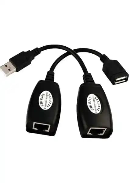 Baust USB Uzatıcı CAT5E ve CAT6 ile 45 Metre Uzun Mesafe Güvenilir Bağlantı