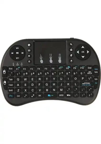 Bluecat Kablosuz Ergonomik Mini Klavye ve Touchpad: Çok Yönlü Taşınabilir Klavye Çözümü