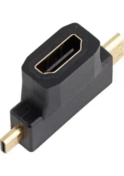Blueway Mini Micro HDMI Çevirici Adaptör ile Dijital İçeriklerinizi Büyük Ekranlara Aktarın