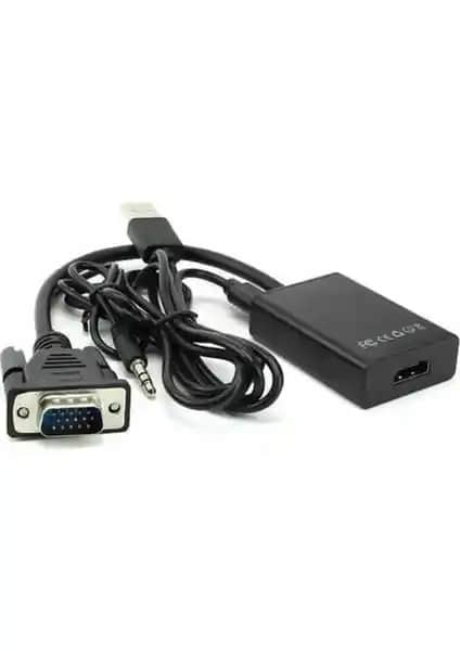 Bst 2067 VGA to HDMI Dönüştürücü ile Yüksek Kalite Görüntü ve Ses Aktarımı