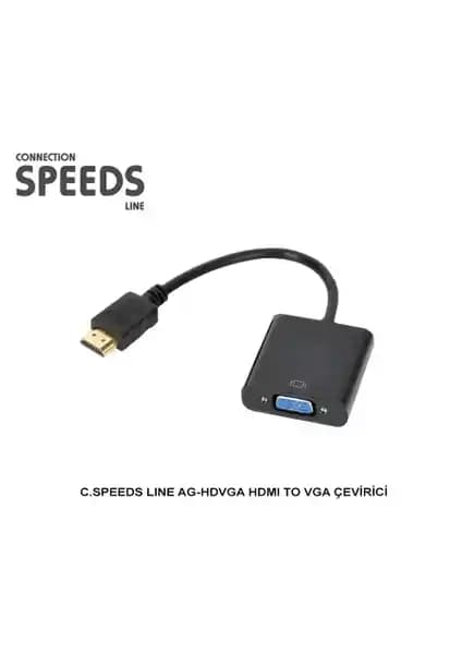 C.Speeds Line Ag-Hdvga HDMI to VGA Dönüştürücü İncelemesi ve Teknik Özellikler