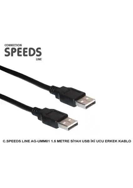 C.Speeds Line Ag-Umm01 1.5 Metre Siyah USB Erkek Kablo İnceleme ve Özellikleri