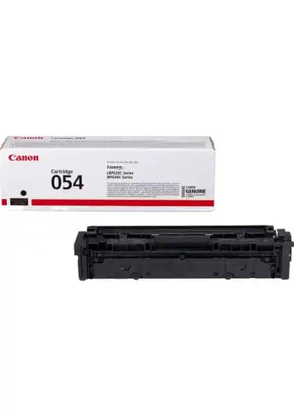 Canon CRG 054 Orijinal Siyah Toner: Yüksek Kapasiteli ve Güvenilir Baskı Çözümü