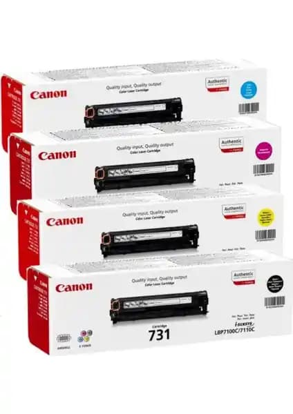 Canon CRG-731 Siyah Toner Seti: Yüksek Kalite ve Güvenilirlik Özellikleri