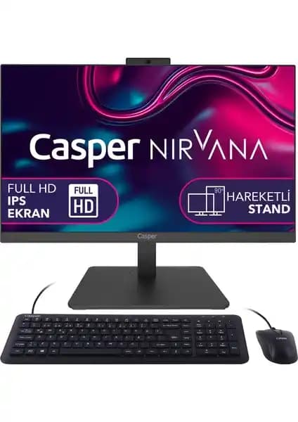 Casper Nirvana A60 All-in-One Bilgisayar: Güçlü Performans ve Geniş Ekran Özellikleri