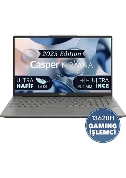 Casper Nirvana X600: Güçlü ve Taşınabilir Yüksek Performanslı Dizüstü Bilgisayar