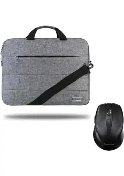 Classone TL20004: 15.6 İnç Laptop Çantası ve Kablosuz Mouse ile Pratik ve Şık Çözüm