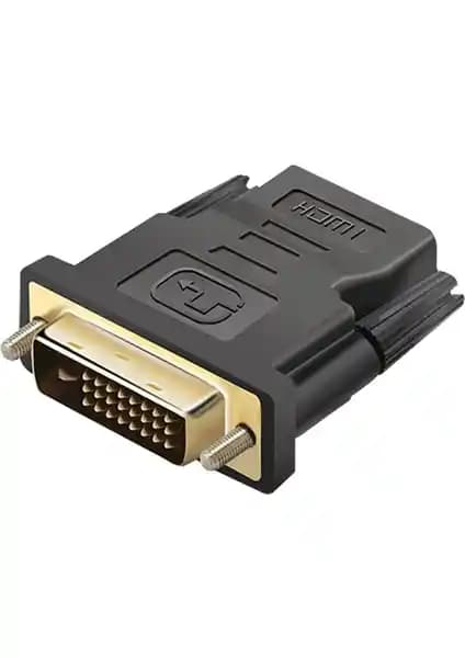 Codegen DVI 24+1 Erkek HDMI Dişi Adaptör Güçlü Bağlantı Çözümü 1080P Yüksek Kalite