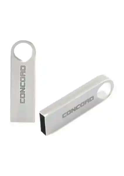Concord 32GB Metal USB 3.0 Flash Bellek C-U32 Güçlü ve Şık Taşınabilir Depolama Çözümü