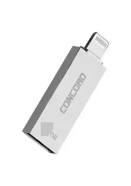 Concord C-OTGL Otg Lightning 64GB USB 3.0 Flash Bellek Güncel ve Güvenilir Veri Saklama Çözümü